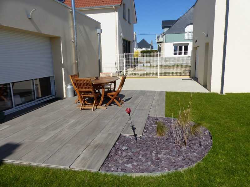 Terrasse en grés cérame_CleanPaysage_CAEN